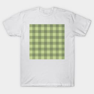 Geometric Checkered Pattern T-Shirt